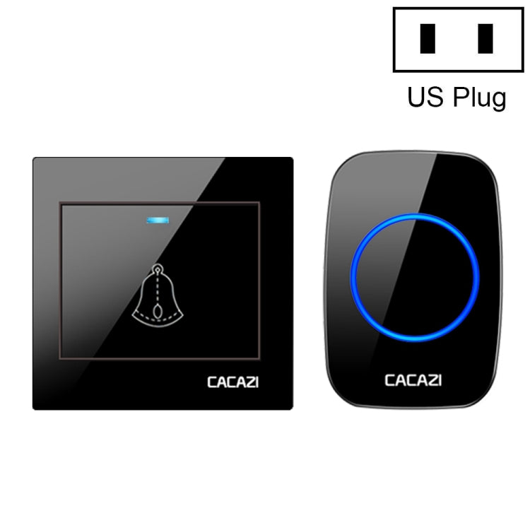 CACAZI H10 1 For 1 Wireless Smart Doorbell without Battery CACAZI H10 1 For 1 Wireless Smart Doorbell without Battery